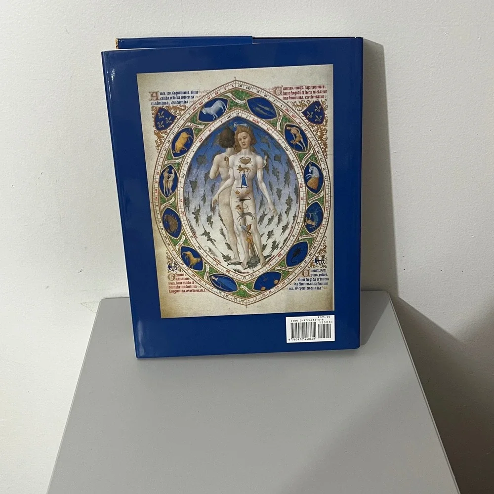 Ponteverde Press Medicine History and Art Book  Blue Illustrated Hardcover‎